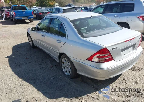 2006 Mercedes-Benz C 280 Luxury 4Matic z USA, uszkodzony, nr VIN WDBRF92H96F793008